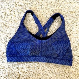 Lulu Lemon Razorback sports bra